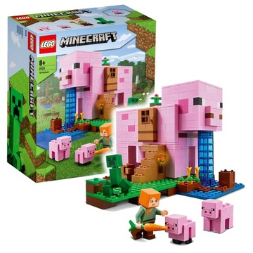 Klocki LEGO Minecraft Dom świni Maincraft Świnia