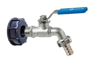 Nakrętka z zaworem 1/2 do zbiornika 1000 l. IBC