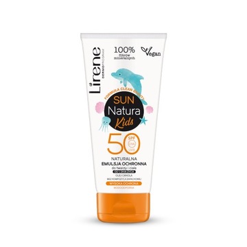 Lirene Натуральная защитная эмульсия для лица и тела SPF 50 100 мл
