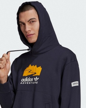 SPORTOWA BLUZA MĘSKA Z KAPTUREM ADIDAS ADVENTURE