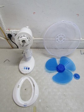 F27 Bestron DDF35W Вентилятор настольный белый Ø 35 см