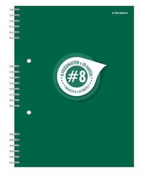 KOŁOZESZYT KRATKA STUDENT BOOK B5 160 KARTEK
