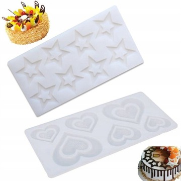 Kwiat serce ciasto dekorowanie narzędzi DIY 3D