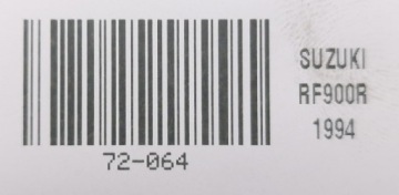 SUZUKI RF900R 94-97 КОМПЛЕКТ ЛЕВАЯ ПОДНОЖКА ДЛЯ ПАССАЖИРА