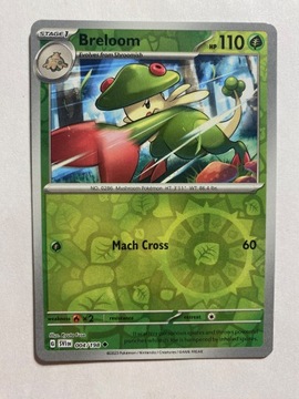 Scarlet & Violet reverse 004/198 Breloom