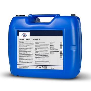 Olej Silnikowy Półsyntetyczny Fuchs TITAN CARGO LA 10W-40 | 20L