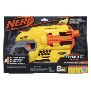 ПИСТОЛЕТ NERF ALPHA Strike HAMMERSTORM E6748