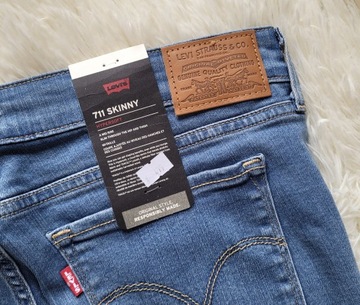 rurki LEVI'S 711 Skinny W32 L30 32x30 PREMIUM