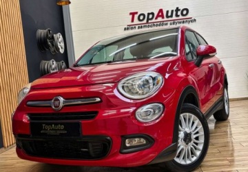 Fiat 500X Crossover 1.6 E-Torq 110KM 2016 Fiat 500X 1.6 110KM manual BEZWYPADKOWY FABRYCZNY LAKIER zarejestrowany
