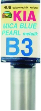 KIA B3 MICA BLUE PEARL LAKIER ZAPRAWKA DO RYS ARA