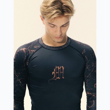 Rashguard MANTO Long Sleeve Rashguard Free Hugs czarny XL