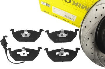 ТЮНИНГ Диски, Колодки ПЕРЕДНИЕ VW GOLF V 2004-2009 гг.