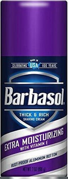 PIANKA DO GOLENIA BARBASOL EXTRA MOISTURIZING 198G