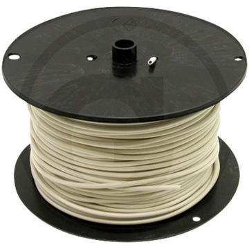Przewód kabel samochodowy 1,5mm² biała 100m