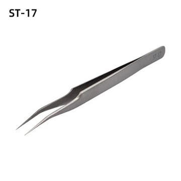 1Pc Stainless Steel Tweezers for Eyelash Extension