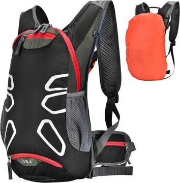 Plecak rowerowy, mały, damski i męski – 15 l/25 l, plecak rowerowy