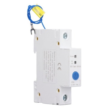 WiFi Smart Circuit Breaker 1P DIN Rail Mount APP Remote Control Time Relay
