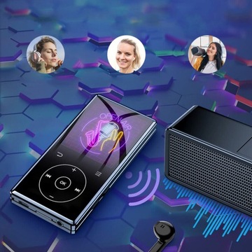 MP3-ПЛЕЕР BLUETOOTH HIFI РАДИО ЭЛЕКТРОННАЯ КНИГА ДИКТОФОН 32 ГБ + НАУШНИКИ