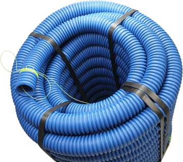 ЗАЩИТНАЯ ТРУБА DVR 40MM СИНЯЯ 450N 25MB ELMARK Заземляющий кабелепровод