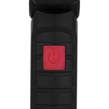 LATARKA AKUMULATOROWA LED Lampa warsztatowa hak magnes