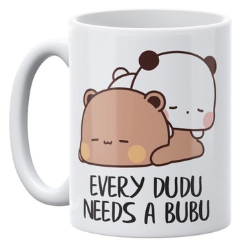 Kubek ceramiczny 330 ml Bubu i Dudu Na Prezent Dla Par
