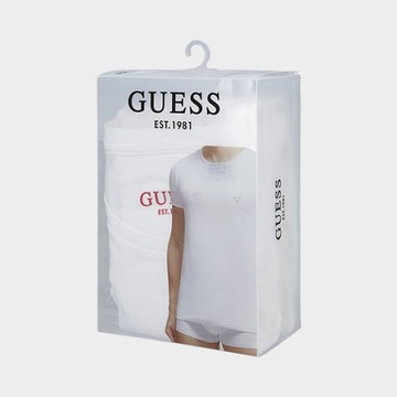 Męski t-shirt basic (2-pack) GUESS CALEB HERO