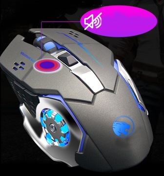 БЕСПРОВОДНАЯ ИГРОВАЯ мышь для GAMING RGB GAMING USB с аккумулятором