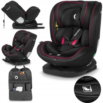 4w1 Fotelik Samochodowy Obrotowy Lionelo Bastiaan i-Size ISOFIX 40-150 cm