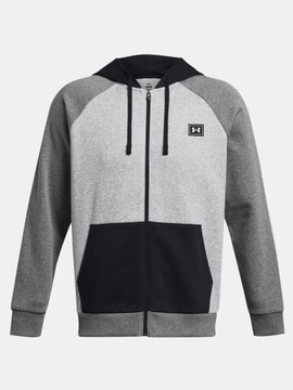 МУЖСКАЯ ТОЛСТОВКА С КАПЮШОНОМ UNDER ARMOR, СВИТШОТ, СПОРТИВНЫЙ ХЛОПОК 1383096