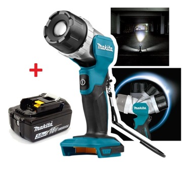 Makita DML808 +3AH Latarka akumulatorowa 14,4V 18V