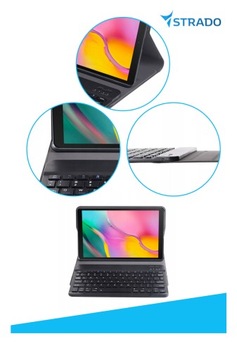 Etui z klawiaturą Bluetooth do Galaxy Tab A7 Lite T220