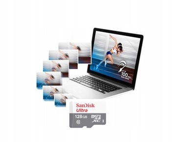 Karta pamięci SANDISK Ultra microSDXC 128GB