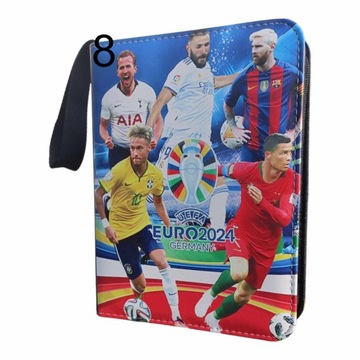 ALBUM SEGREGATOR NA KARTY PIŁKARSKIE 400 + GRATIS 40 KART EURO 2024 ETUI