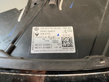 RENAULT AUSTRAL SVĚTLO LEVÝ PŘEDNÍ FULL LED 260606399R