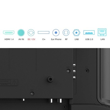 Розетка для телевизора CHiQ L24G5L_C 24 дюйма, Android TV, Google Play, Bluetooth 5.0