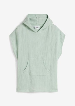 PONCHO DZIECIĘCE MUŚLINOWE BONPRIX 128/134
