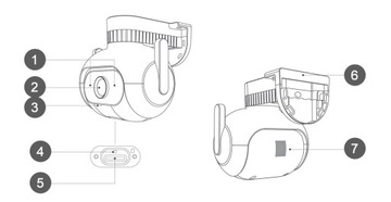 ВНЕШНЯЯ ПОВОРОТНАЯ IP-камера IMILAB EC5 CMSXJ55A