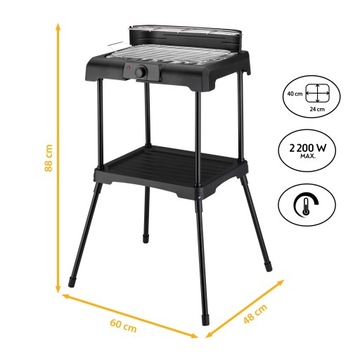 Электрический бездымный балкон FIT GARDEN GRILL first Austria