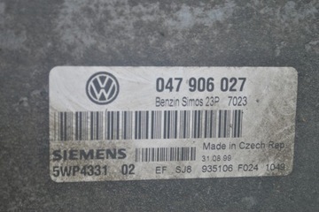 JEDNOTKA MOTORU VOLKSWAGEN OE 047906027