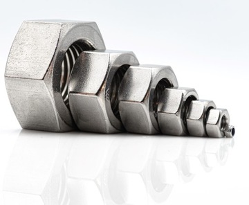 M10 ШЕСТИГРАННАЯ ГАЙКА НЕРЖАВЕЮЩАЯ A2 934 (10)