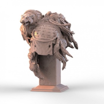 Бюст космического волка Люпус