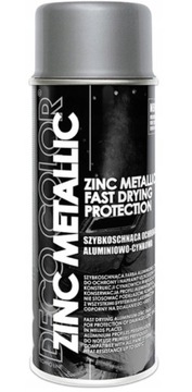 Cynk ocynk w sprayu DECO COLOR 400ml zinc metalic