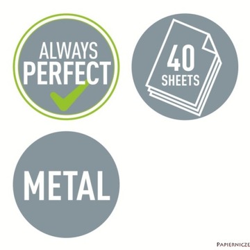 Большой офисный дырокол с противоскользящим покрытием на 40 листов бумаги.