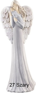 Гипсовая фигурка Ангел-хранитель с малышкой АВРЕЛИЕЙ Уникальный подарок