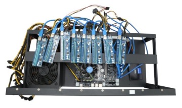 База данных для майнинга криптовалют на 8 графических процессорах