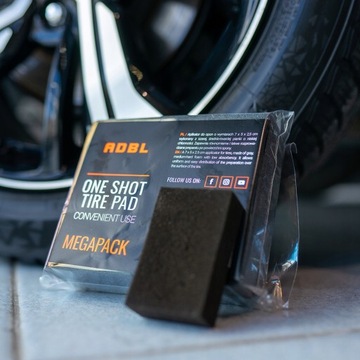 ADBL One Shot Tire Pad Megapack – пенный аппликатор для покраски шин 1