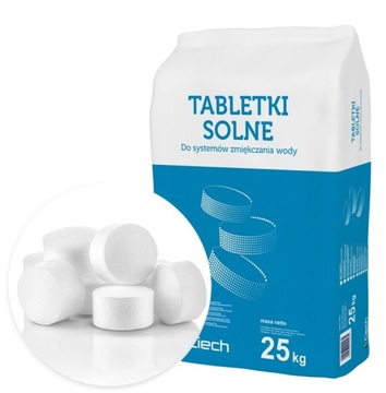 Sól zmiękczająca tabletki zmiękczacz Ciech 25 kg