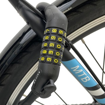 ТРОС ВЕЛОСИПЕДНОГО ЗАМКА ВЕЛОСИПЕДНЫЙ ЗАМОК MUVIKE FLEX 1200/12C