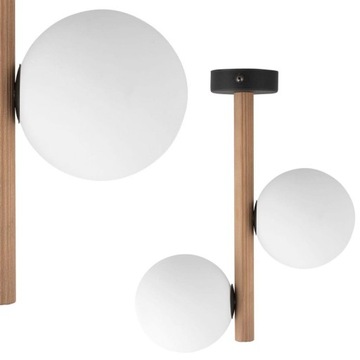 TK Lighting Lampa sufitowa ESTERA szklane kule