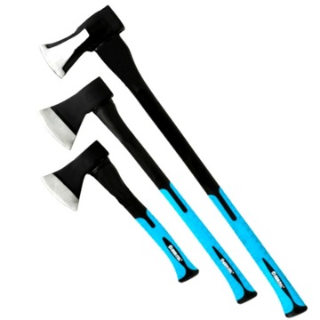 SIEKIERA ROZŁUPUJĄCA ZESTAW SIEKIER FIBERGLASS 3 szt TOPOREK 0,6-2,2kg